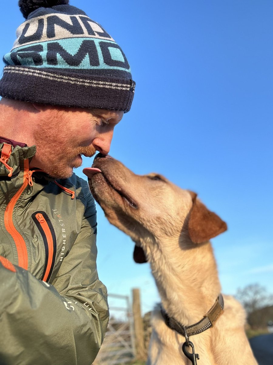 sjohnstonpga's tweet photo. Wilson and I popped in a 9k run this morning. Heβs doing really wellβ¦.heβll be at 1/2 marathon level in no time. #runningpartner #mate #mansbestfriend https://t.co/nesqQEhfWw