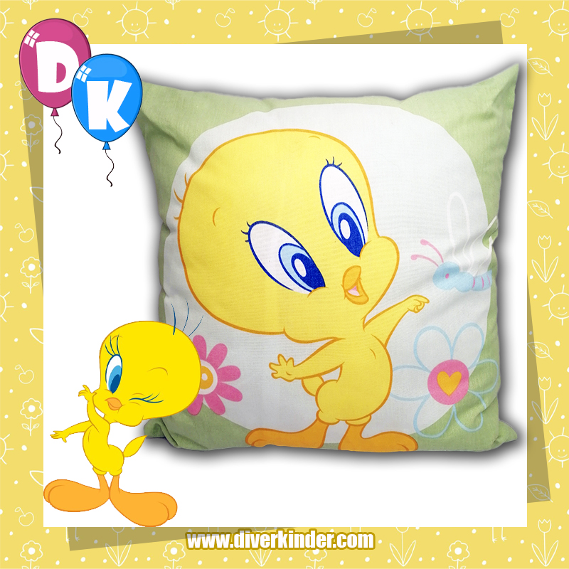diverkinder's tweet photo. Para los fans del canario amarillos más famoso de los Looney Tunes aquí tenéis el cojín más suave, adorable y blandito de Piolín o Tweety. 

https://t.co/stOtGuFhK9 https://t.co/CjbmEgimfS