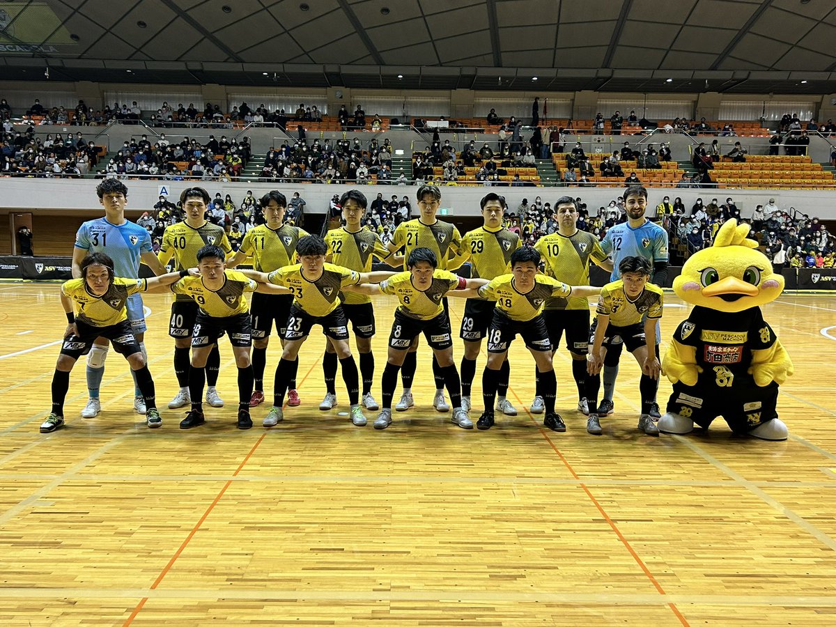 pescadola2007's tweet photo. #Ｆリーグ 2022-2023 第19節

町田 3-2 大阪

今節も会場で、#ABEMA で、沢山の応援をありがとうございました‼️
2,000人近い方々にご来場をいただき、ホームでの心強い後押しのおかげで勝利を掴み取ることが出来ました✨
次節はホーム最終戦⚽️
また選手たちと共に闘ってください💪 https://t.co/UMBKGLTLl2