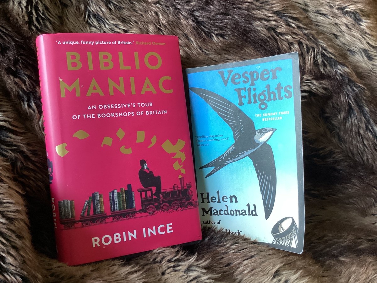 SarickwoodSarah's tweet photo. #ReadFiftyTwo This week I have mostly been reading Bibliomaniac, featuring our very own @sheenbookshop, - at worst a list, at best a fascinating travelogue around the corners of Britain less celebrated but filled with books. And a fascinating essay collection by Helen MacDonald. https://t.co/0YNrdZCegZ