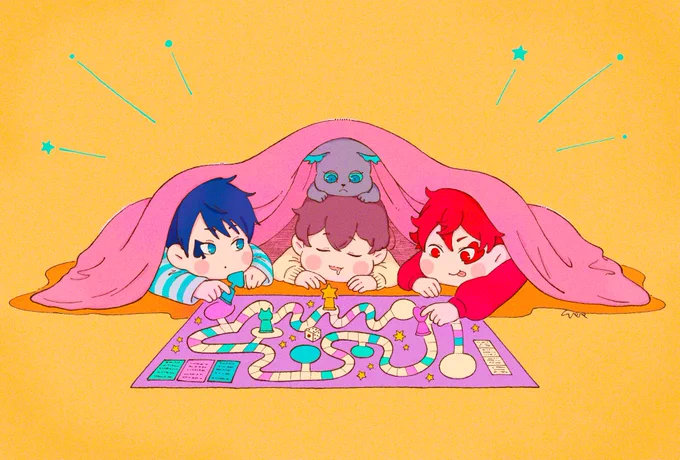 # 彩度を100にすると超派手オクタのやつは「これはこれで…」って思うのに、マブのは眩しい…。まぶい… 