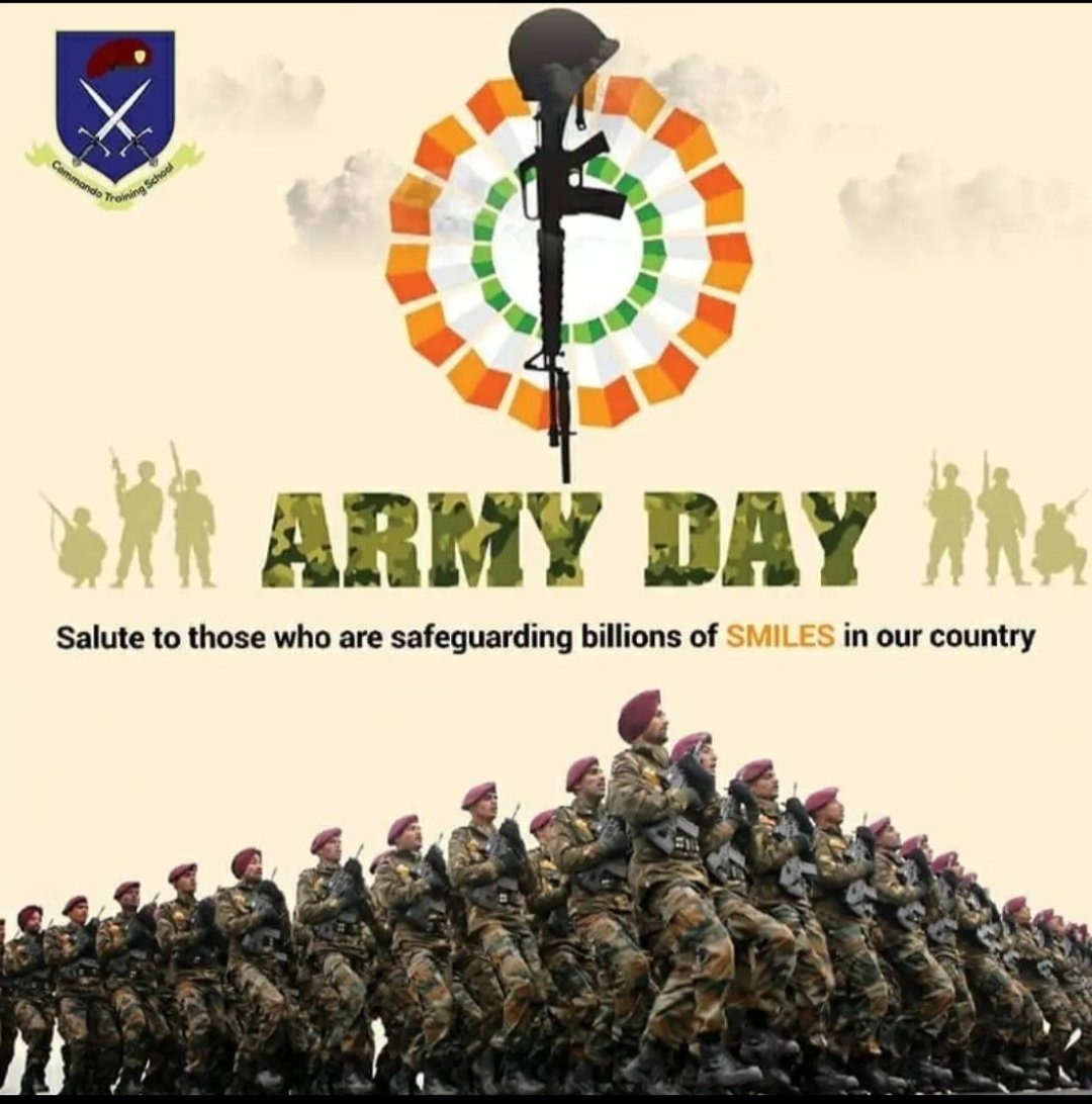 CommandoSchool's tweet photo. Sleep well,  because our Indian Army has reached where most couldn't and been protecting us from the most unimaginable.

CommandoTrainingSchool #CommandoSchool #CommandoTraining #Commando #IndianArmy #Indiannavy #IndianAirForce #IndianArmyDay 
@indianarmy.adgpi https://t.co/OTG4magOxS