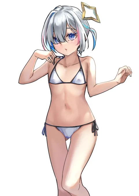 #かなたーと もっと立体版と線無しの差分です 