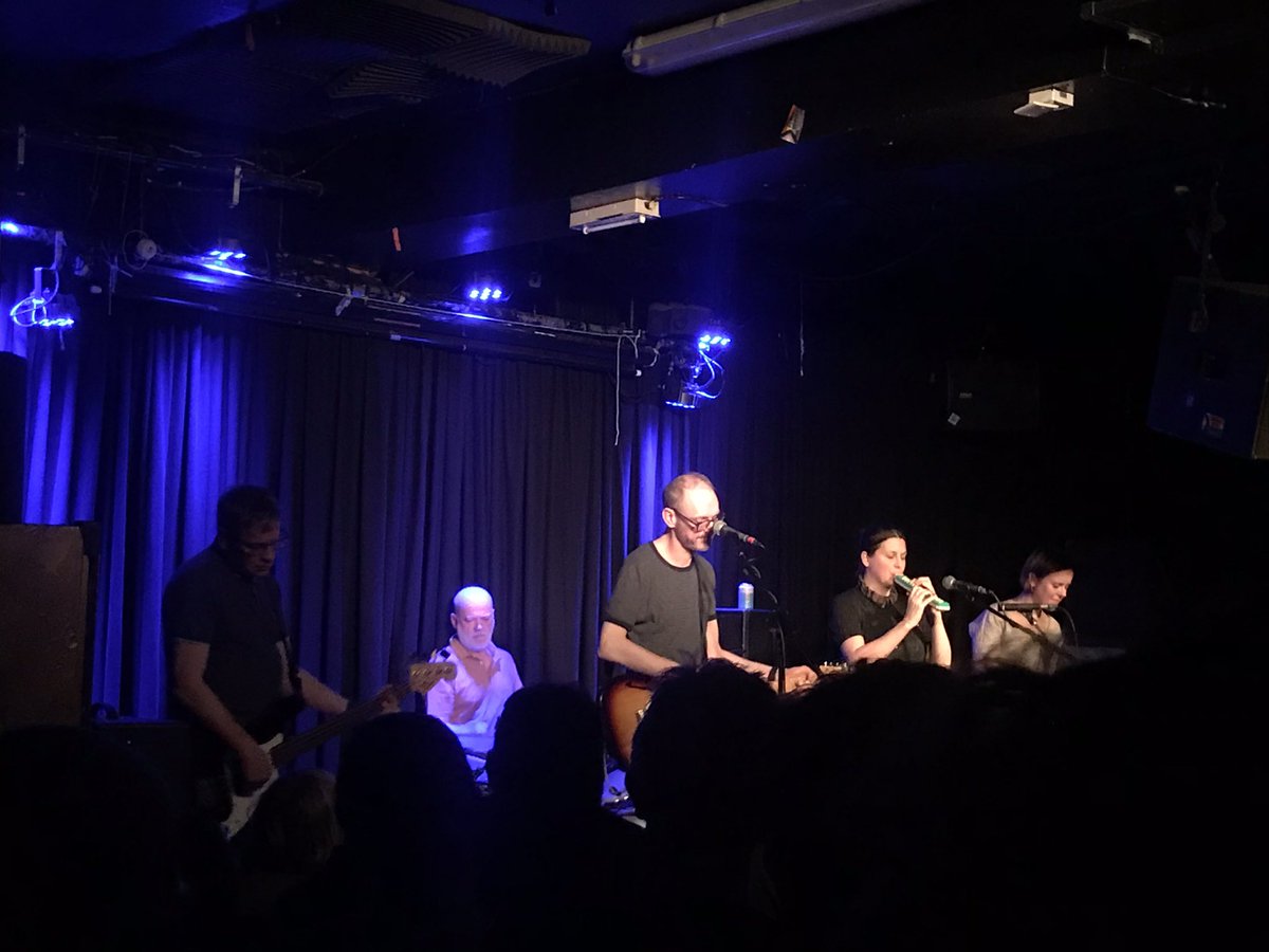 OGBCollins's tweet photo. Brilliant night at @fikarecordings’ #WinterSprinter yesterday, with a trifecta of Caledonian indie legends, @ballboymusic, @TheJustJoans and @alisoneales.

That’s one band off the bucket list this year, and 2023 is only a fortnight old. https://t.co/4Ek0MiEXBD