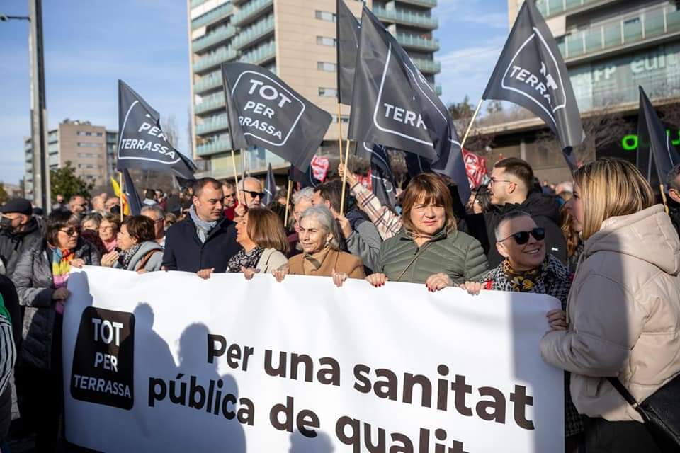 Por una sanidad pública y de calidad!! 
#Terrassa