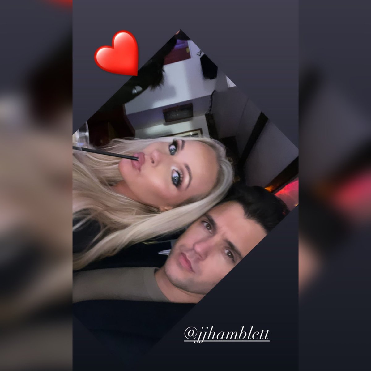 JjHupdates's tweet image. JJ &amp;amp; becca via becca Instagram story last night (14/1/2023) @jjhamblett @beccamedlin #Jjhamblett