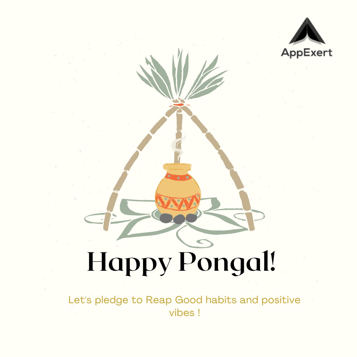 AppExert's tweet photo. “AppExert wishes you that this Pongal festival brings you good luck and prosperity. Enjoy this day with your family and friends. Pongalo Pongal!”

Happy Pongal 🌾🌞!

#remotecommunity #pongal2023 #appexert https://t.co/NBUUCc7Rv3