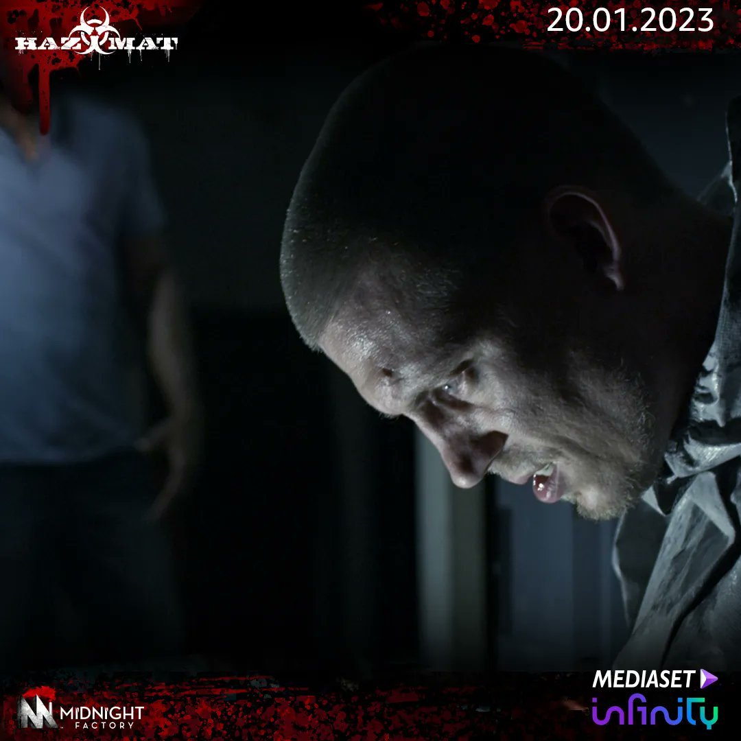 00factory's tweet image. Immaginate la scena: voi preparate un bello scherzo a un amico e lui in cambio cosa fa? Vi prepara una carneficina coi fiocchi! Segnate in agenda che #Hazmat arriva venerdì prossimo sui nostri canali #MidnightFactory su #PrimeVideoChannels e su @MediasetPlay.