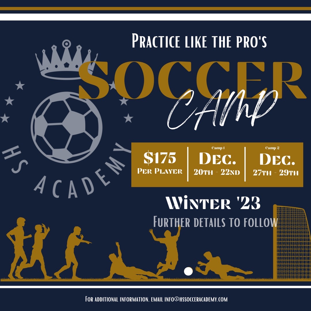 hssocceracademy's tweet photo. Alright y’all, 2023 Camp dates are officially RELEASED - Swipe to see the details and secure your spot ASAP!
-
We have limited availability this year, so make sure to get this on your books!
#soccersessions #soccercamps #hssocceracademy https://t.co/vWLnv6qLV6
