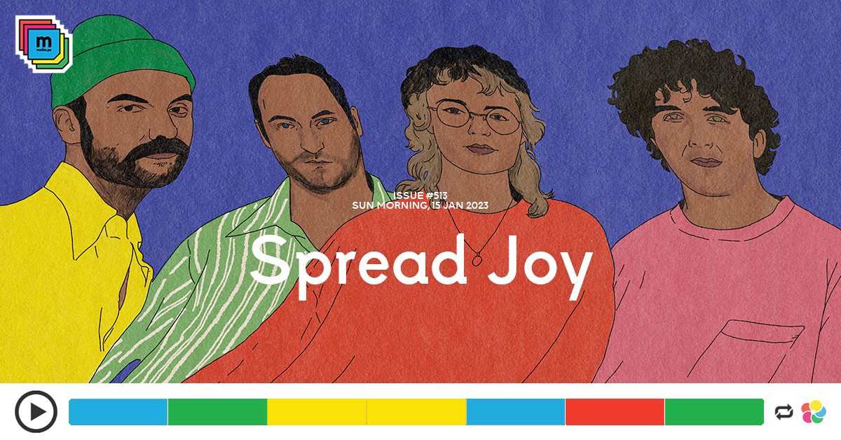 This morning, please welcome Spread Joy for an episode full of life! 👉 mailta.pe/513/spread-joy/