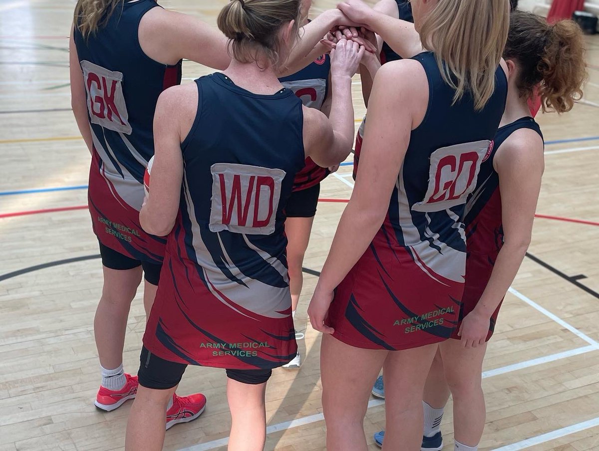 netball_ams's tweet photo. Using our new dresses today that incorporates colours from all four corps #RAMC #QARANC #RADC #RAVC #ArmyMedicalServices #AMSNetball https://t.co/hTVaPWfpXS