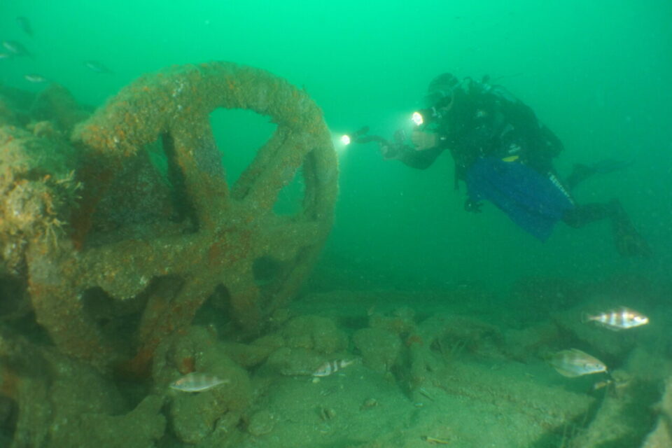 Ces retraités font mentir l’adage « La vieillesse est un naufrage » actu.fr/normandie/roue… Sous la #Manche, plongée dans l'histoire à travers les épaves oubliées de la côte d'Albâtre, via @actufr #Grieme @Drassm_Culture @shom_fr