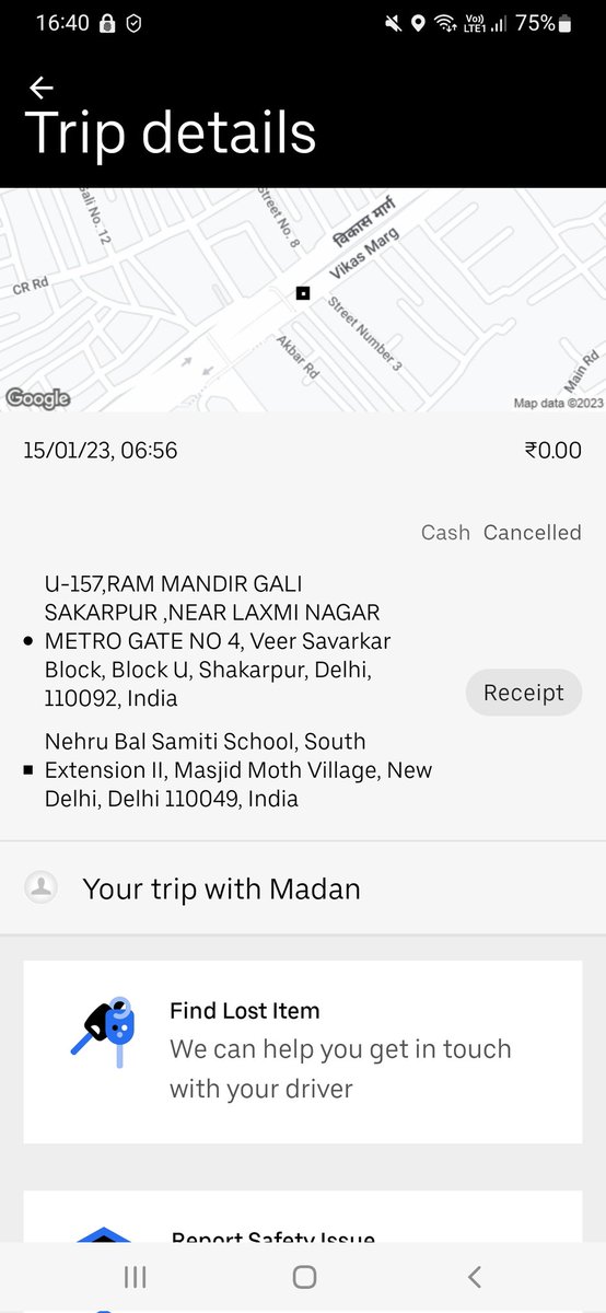 vikram1452009's tweet photo. #uberdriver #Uber I inform u that auto driver very clever, smart and force cost... he call HACK https://t.co/4Ry3Y7OCsH