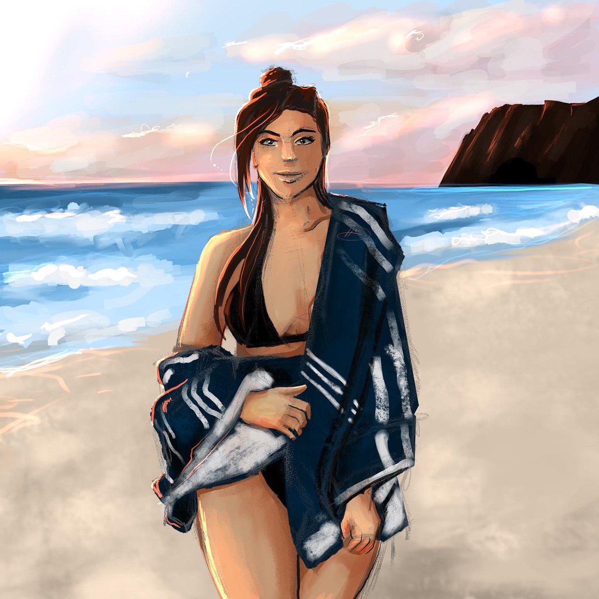 TAArts88's tweet photo. 1/52: #digitalart #DigitalArtist #beachbabe #clouds https://t.co/VO93pf5LA6