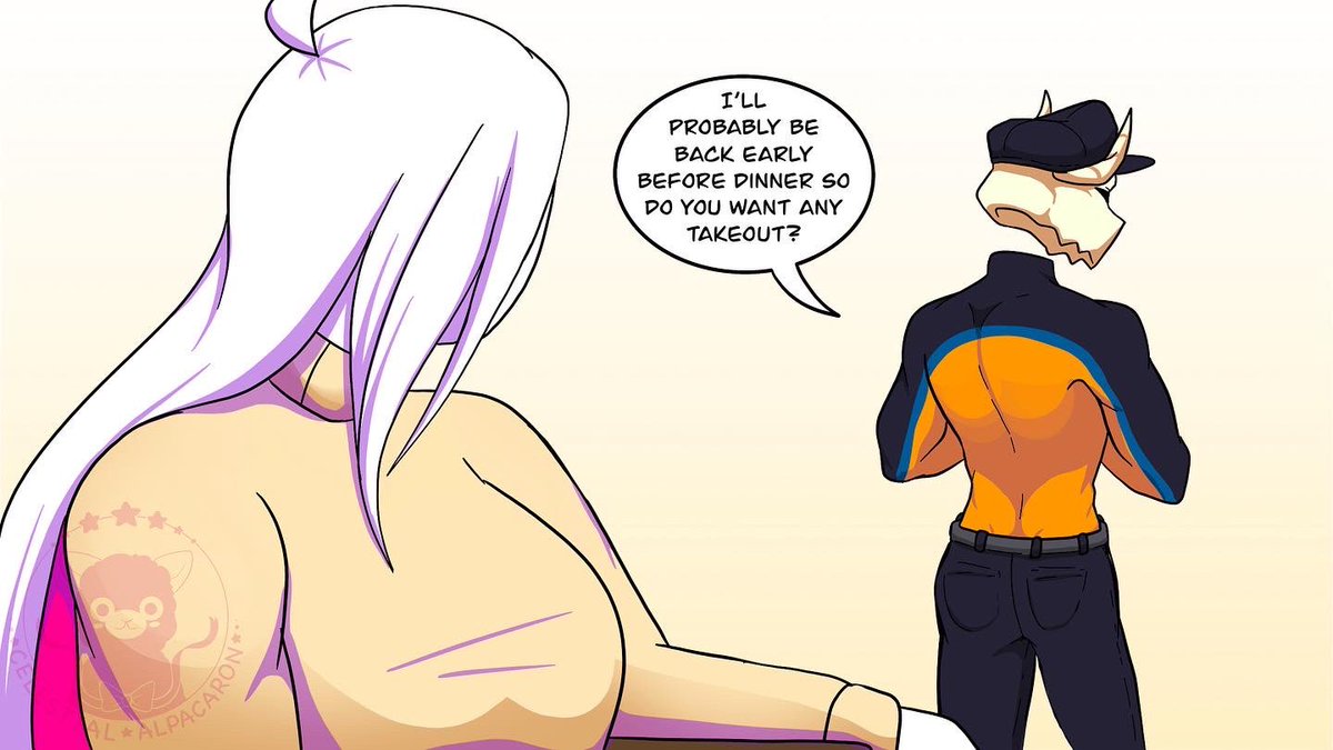 SuperCellAlpaca's tweet photo. Tabi and Nikusa but Tabi is the one that makes her a mess lmao (pg 1-4) #fnf #fridaynightfunkin #tabusa https://t.co/TXmxfA91BD