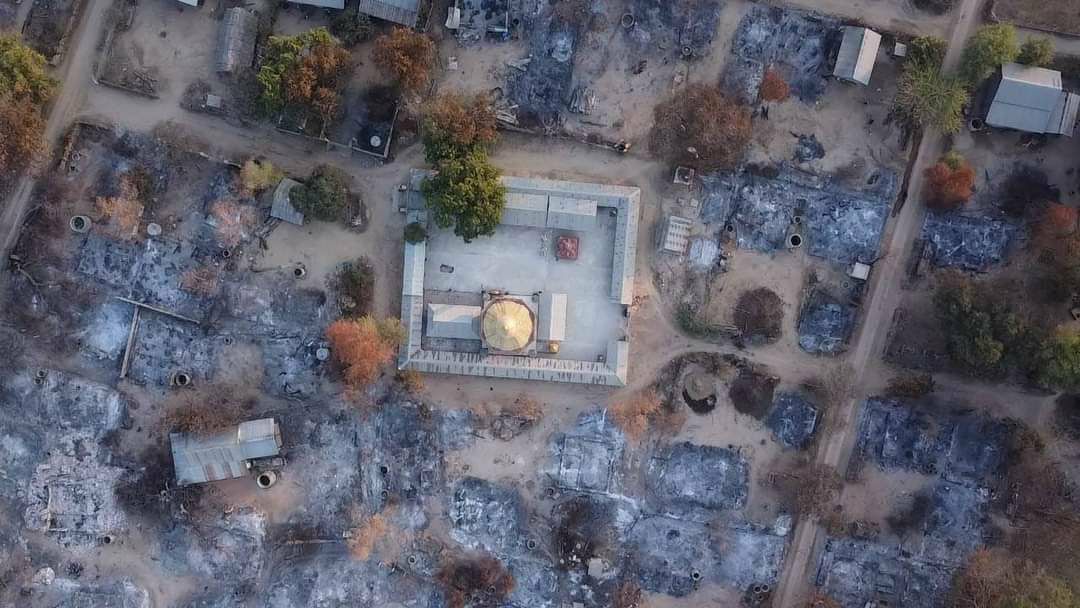 YanAungNoe1's tweet photo. According to Data for Myanmar, Myanmar military troops have already burnt down nearly 50,000 residential properties around the country, and over 36,00 out of them were only from Sagaing division. #2023Jan15Coup #OpposeAntiShamElection #WhatsHappeningInMyanmar https://t.co/4ImYjJkjVI