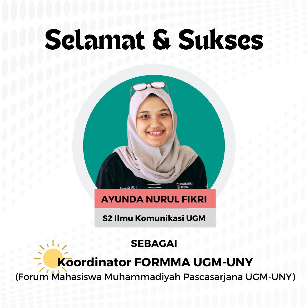 nabanmudrik's tweet photo. Selamat dan sukses atas pembentukan FORMMA UGM UNY

Sekaligus selamat dan sukses mbak @ayunda_NF terpilih sebagai Koordinator

Cc @pcimmbskm https://t.co/ifH2zHiIz5