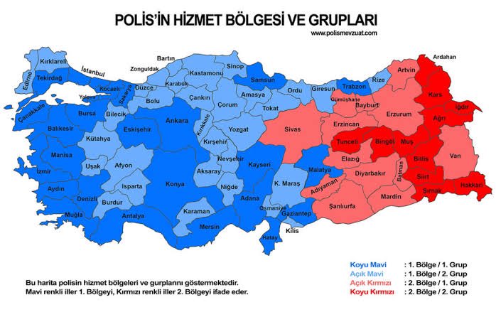 Batıda göreve başlayan bir Polis Bölge Sistemi iptal edilse dahi;

Batı     : İlk Görev yeri
Doğu   : ilk Şark
Batı     : Şark dönüşü  batı
Doğu   : İkinci şark 
Batı     : Son görev yeri.

Tam 5 kez tayine tabisiniz.

👉 Polis hep cebinden HARCIYOR !
 #PoliseSeyyanenZam