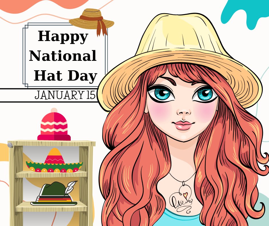 KinderFluff's tweet photo. Hats off to National Hat Day! Whether it's a baseball cap, fedora, or beanie, hats are the perfect accessory to complete any outfit. Show us your favorite hat and tag it with #NationalHatDay #HatsOff #HatsOnPoint #HatStyle #HatFashion #HatsAreLife #HatsOfInstagram #HatsOfTheDay https://t.co/4dWSxGXkLh
