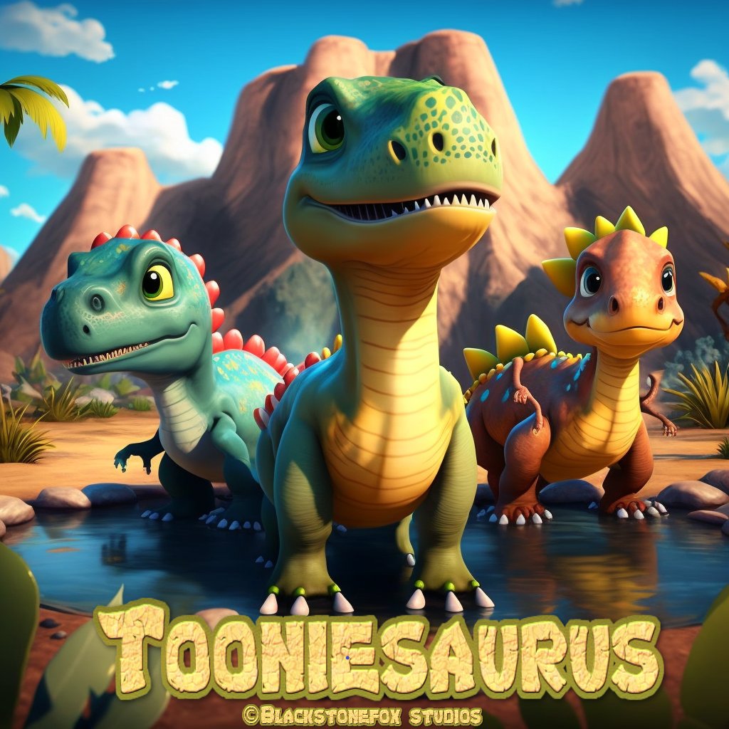 Tooniesaurus! tweet media