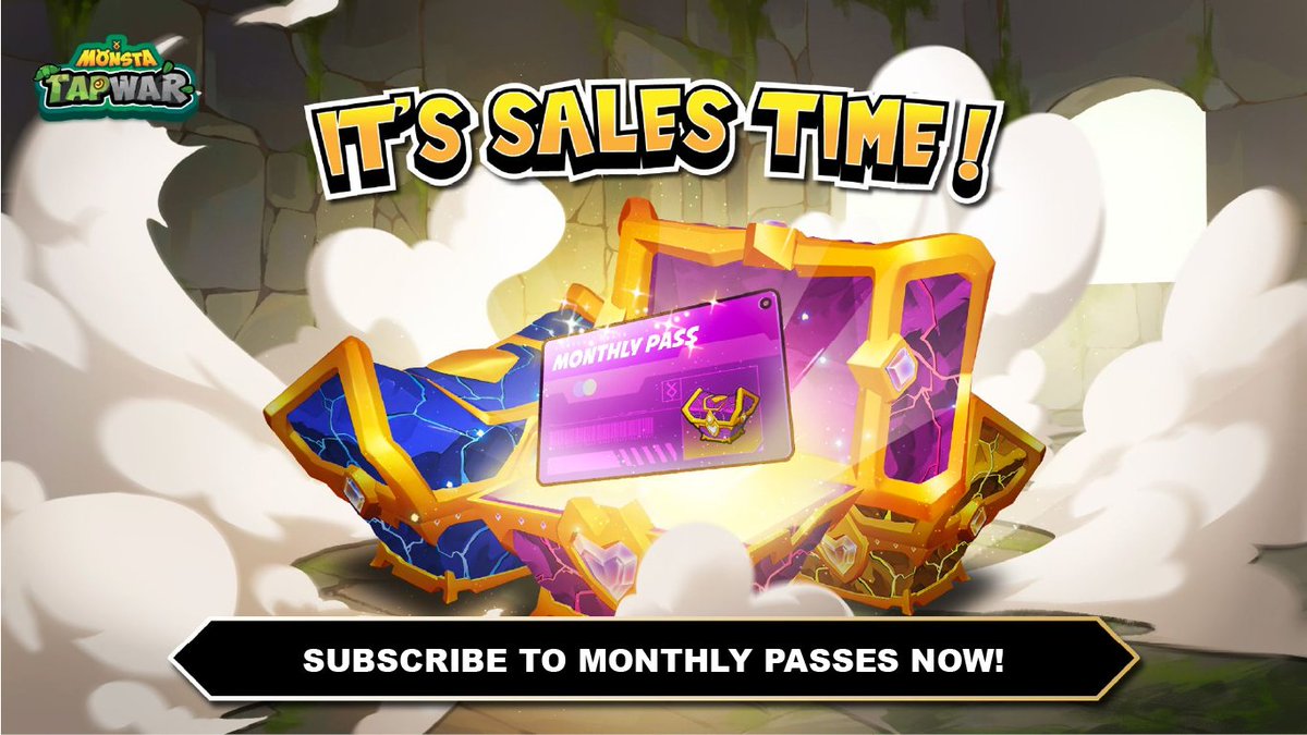 Monsta_Infinite's tweet photo. It's SALES TIME ladies and gentlemen!🥳 
There's 300 monthly passes up for grabs so get your passes quick before they run out again! 🔥

Remember! The prosperity pool and Top Referral Ranking is still running so get your buddies to join in on the action now! https://t.co/qfWDZkcPDO