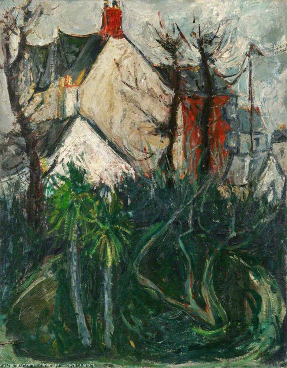 ArtGuideAlex's tweet photo. Myrtle Cottage 1948 #AdrianRyan https://t.co/0hWesjpUhC