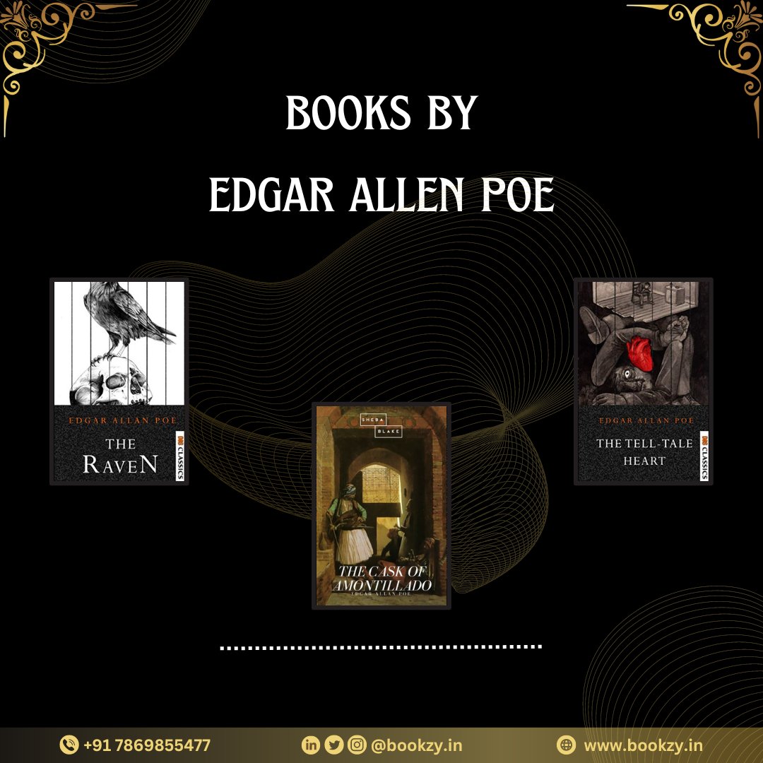 bookzyin's tweet photo. The Popular Netflix series, Wednesday, had many
references to the writer and poet Edgar Allen Poe. Today, we celebrate his birthday!

#Wednesday #jennaortega #jennaortegareels
#EdgarAllenPoe #Bookzyin #BuySellRentExchange
#Bookzyin #BuySellRentExchange #reading
#bookworm #books https://t.co/az4vNwDbAs
