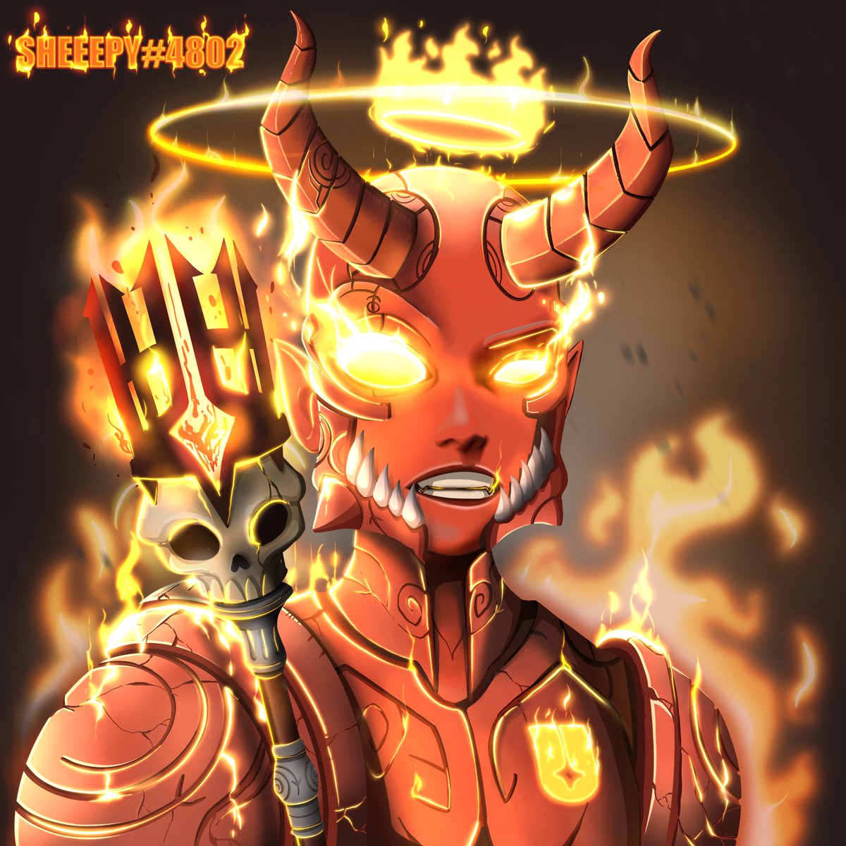 ็"He came back from the hell"
Fan-art for <a href="/UtopiaAvatars/">Utopia Avatars</a> 
#UtopiaAvatars 
Check the process below and have fun