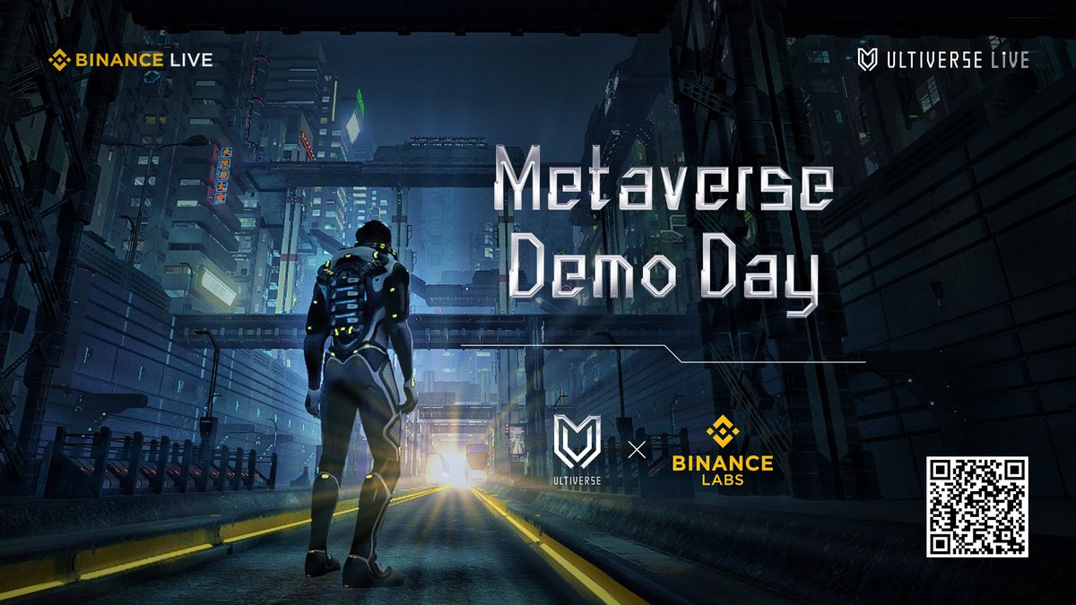 UltiverseDAO's tweet photo. #Ultiverse X #BinanceLabs
🥳We're thrilled to cohost a #Metaverse Demo Day event with #BinanceLabs! Invited participants will be able to take a tour in #Terminus, the hub of Ultiverse's Metaverse. 
⏰ 16th Jan at 5:00 AM - 6:00 AM (UTC)
👉Event link: https://t.co/bK4g97wJEY https://t.co/7Po7ohm3OF