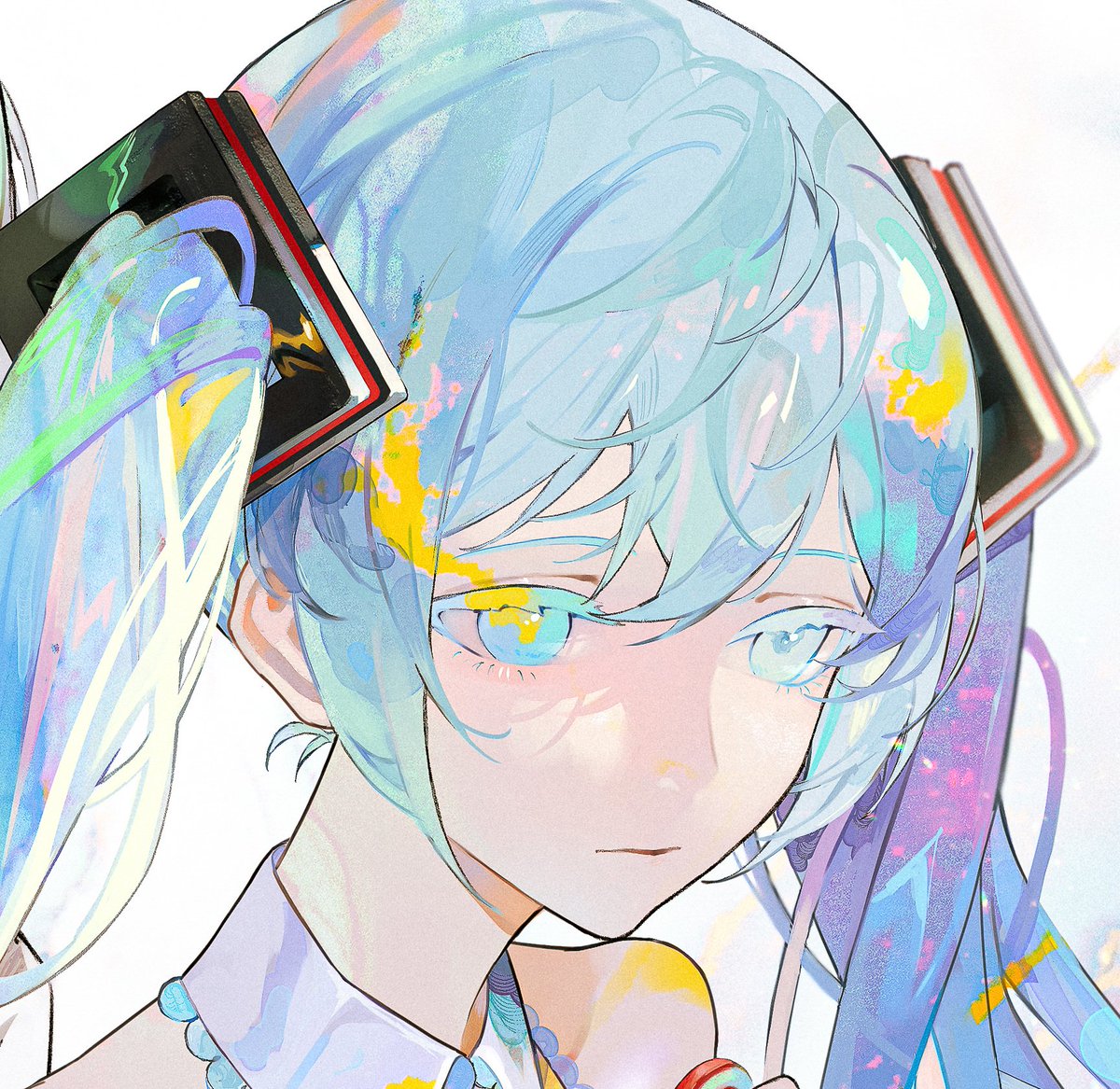 初音ミク 「趣味がすごくわかりやすい。 」|パライのイラスト