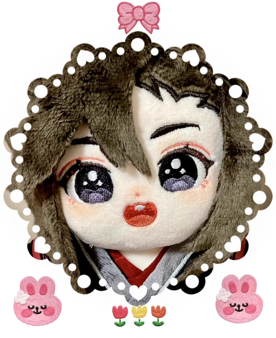 羨羨ぬいちゃんにチークしました!かわいい~ 