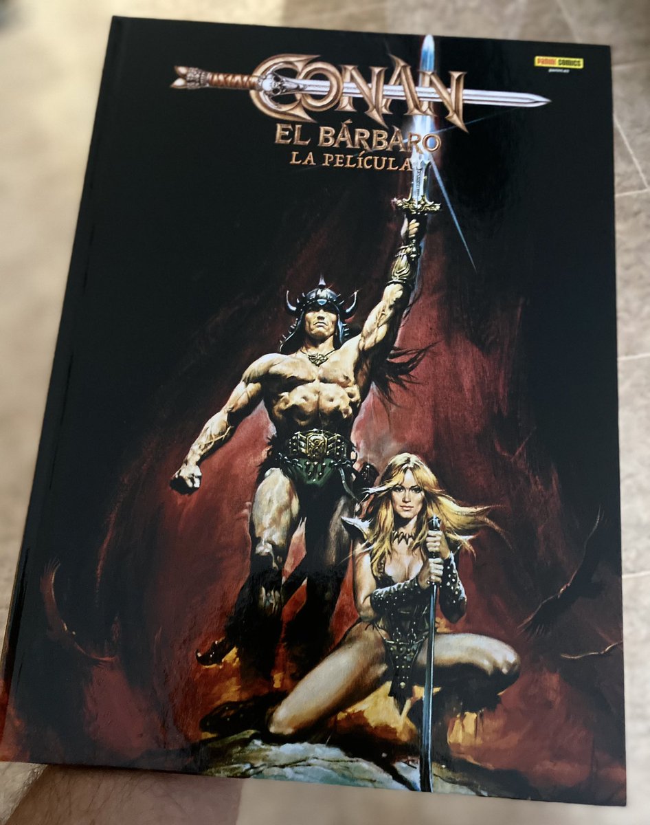 VMatellano's tweet photo. Mi nuevo tesoro...

Stan Lee presenta CÓNAN EL BÁRBARO: LA PELÍCULA

#cónanelbárbaro #CONAN #conanthebarbarian #johnbuscema #michaelfleisher #robertehoward #stanlee #johnmilius #dinodelaurentiis #marvelcomics #marvelmagazine https://t.co/pEyK0dXzCv