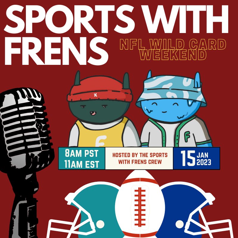 Pull up and join the SWF crew and talk playoff football  🏈 

x.com/i/spaces/1YqKD…