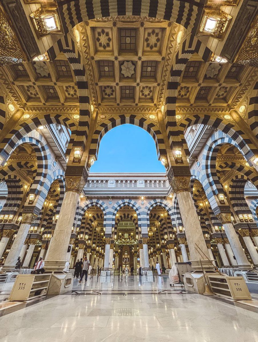 ❤️ Inside al-Masjid an-Nabawī (The Mosque of the Prophet ﷺ)