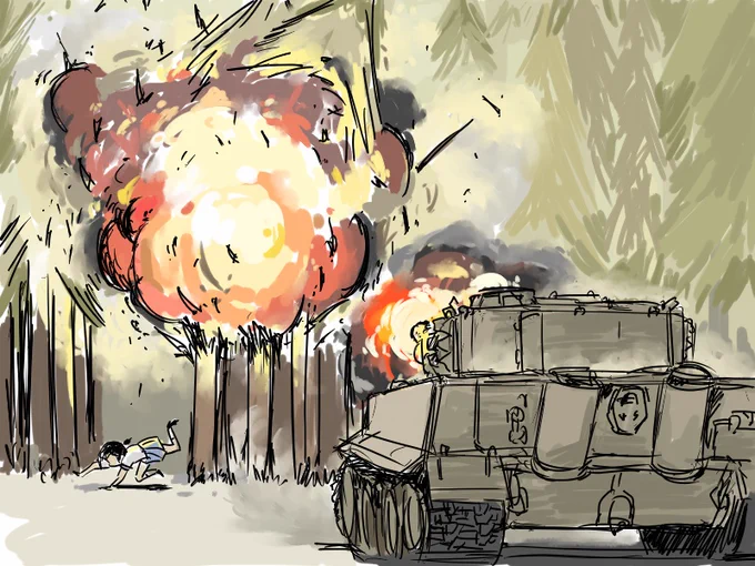 #TLに深刻なキャノン不足 キャノンあんまり無かった。大昔の絵ですまぬ… 