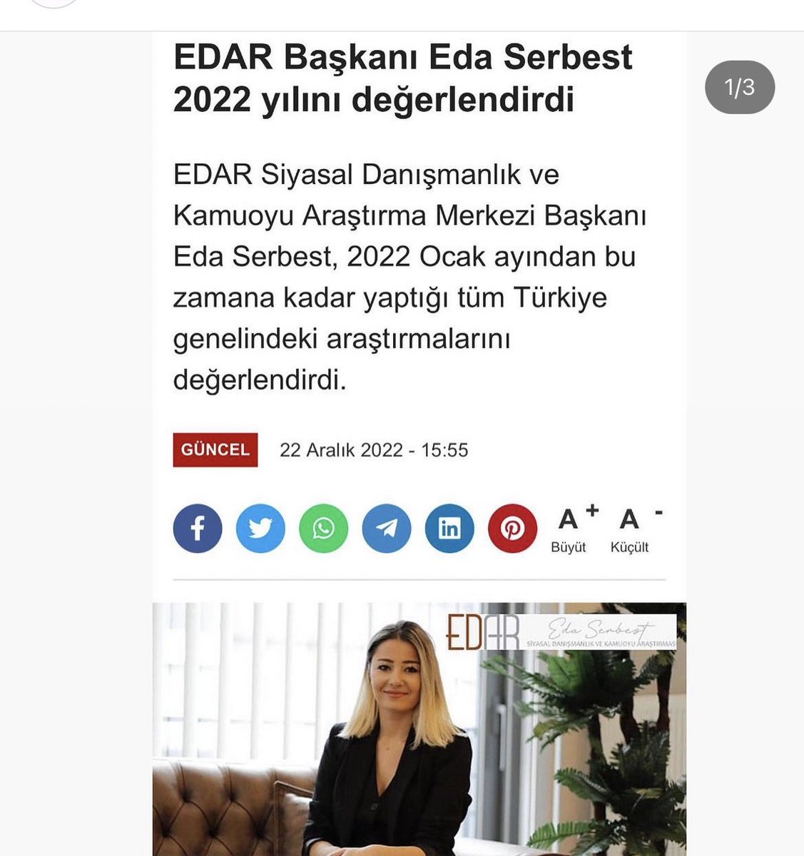 2022 Ocak ayından itibaren yaptığımız tüm anketleri değerlendirdik. Önceki yıllar Türkiye'nin en önemli sorunu terör,göç olurken 2022'nin en önemli sorunu "Ekonomi" oldu.