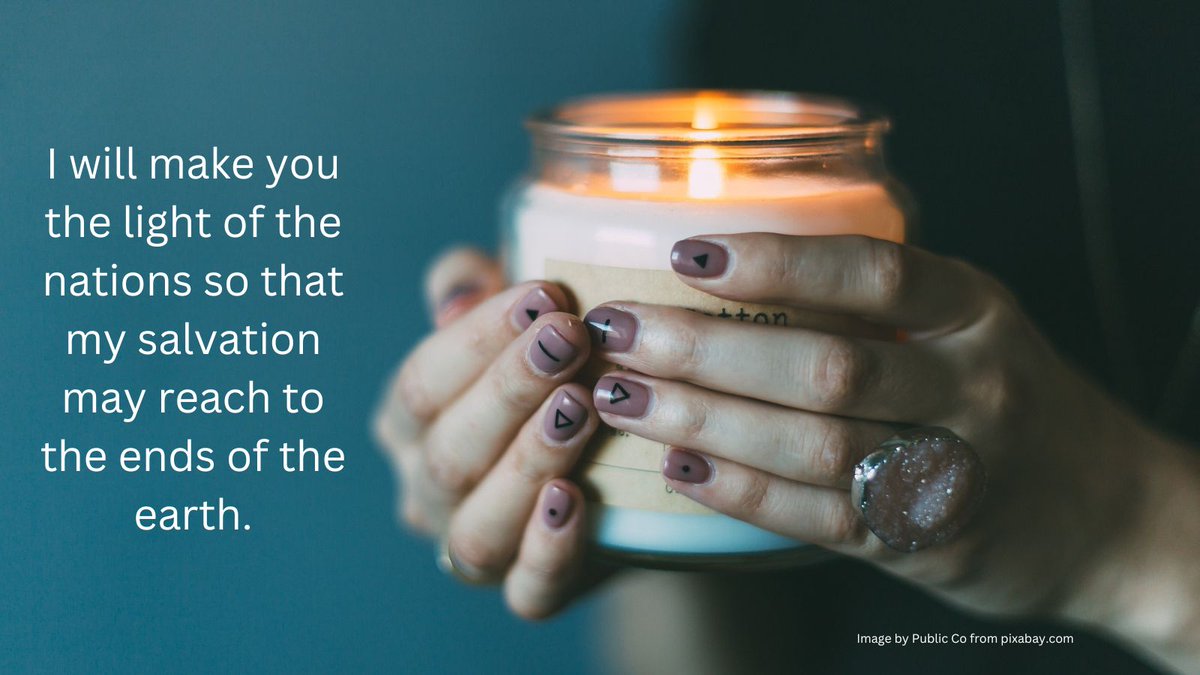 srjudithl's tweet photo. #Benedictine, #challenge, #Christ, #ChristOurLight, #gospel, #Hope, #JohnTheBaptist, #kingdom, #KingdomValues, #lectiodivina, #light, #LightOfTheNations, #love, #newlife, #StPaul, #trust, #vocation Being light bearers new blog post on https://t.co/Jrptr0Mw9k https://t.co/qndydJiEmd