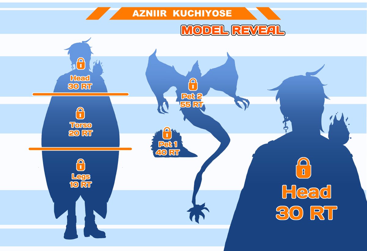 ♦️[Model Reveal]♦️

Je suis Azniir Kuchiyose, invocateur venu d'ailleurs. Ravi de pouvoir vous e̵x̵t̵e̵r̵m̵i̵n̵e̵r̵ rencontrer. 

🎨Model by <a href="/JetDxt/">𝕁𝕖𝕥𝔻𝕏𝕋 ⚙️🦋</a> 
#Vtuber #VTuberUprising #VtuberFR #VtuberEN #modelreveal