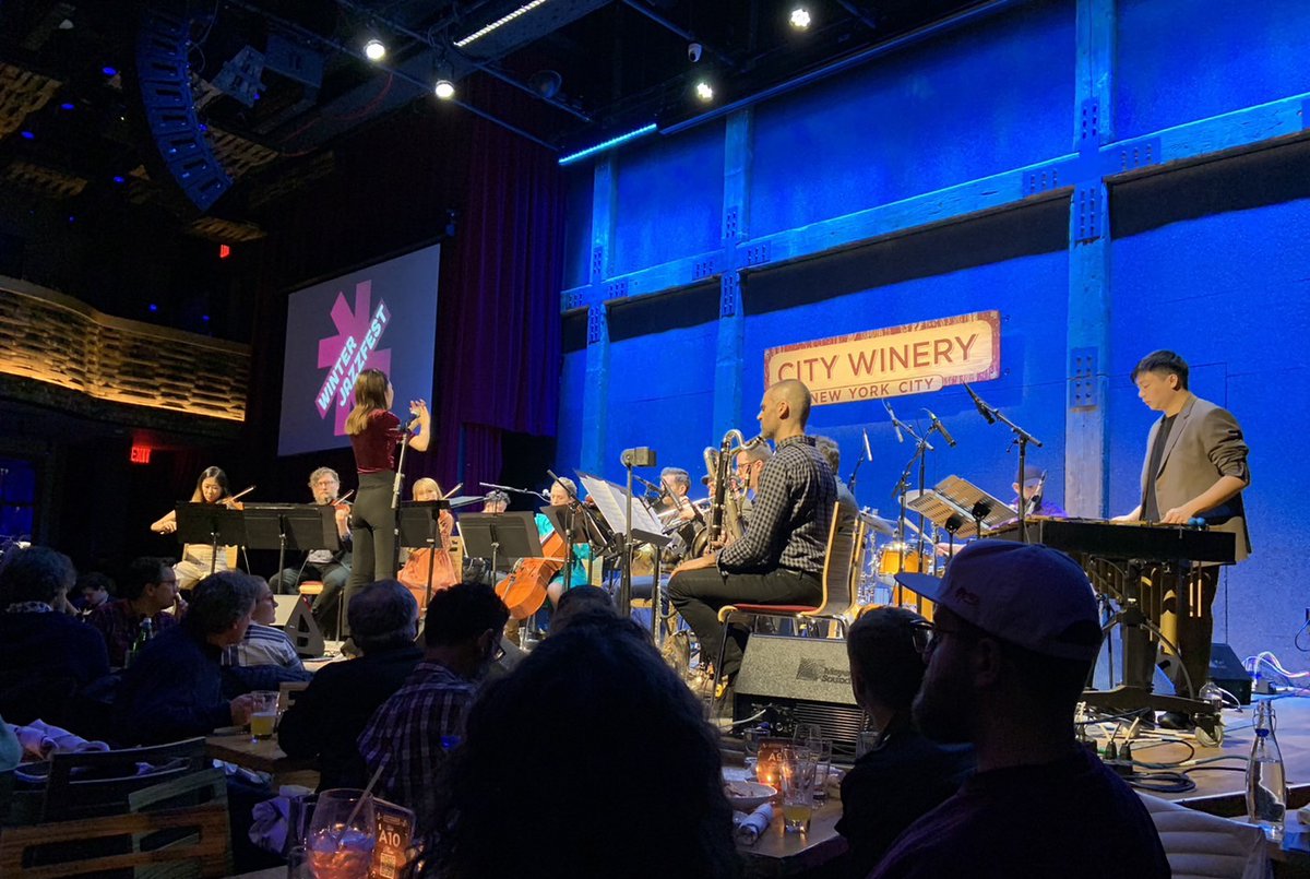 mihohazama's tweet image. So grateful for the opportunity to be a part of @NYCWJF , thanks everyone for coming out!❄️♥️ We are working on some new music — Stay connected with us for further announcements 🔔🤩✨ @EditionRecords @UnlimitedMyles #jazzorchestra #munit #chamberjazz #jazzcomposer