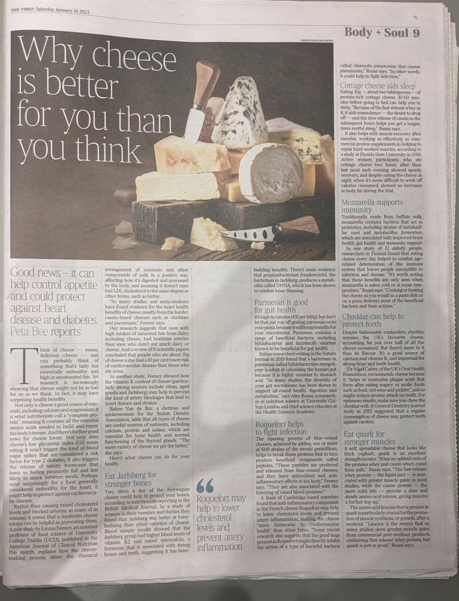 The #DAIRY CON A new study suggests dairy is good for arteries/cholesterol... seems the study author is linked to Food Health Ireland and guess who they are linked with click this to see⬇️
carbery.com/about/company-…