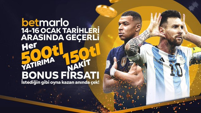 arenasportshd's tweet photo. #Betmarlo'dan
🫰500 TL yatırıma şartsız 150 TL nakit
🎁Yeni üyelere 100TL deneme bonusu
✅Üyelik https://t.co/63ioh3QfIB
Gaziantep FK - Fenerbahçe #luna #fenere #melih #dizipal #dizipalguncel #sdttr #astor #piabellacasino #betnis #wipbet #tempobet #biabet #megapari #24win https://t.co/ot6VwmmACB