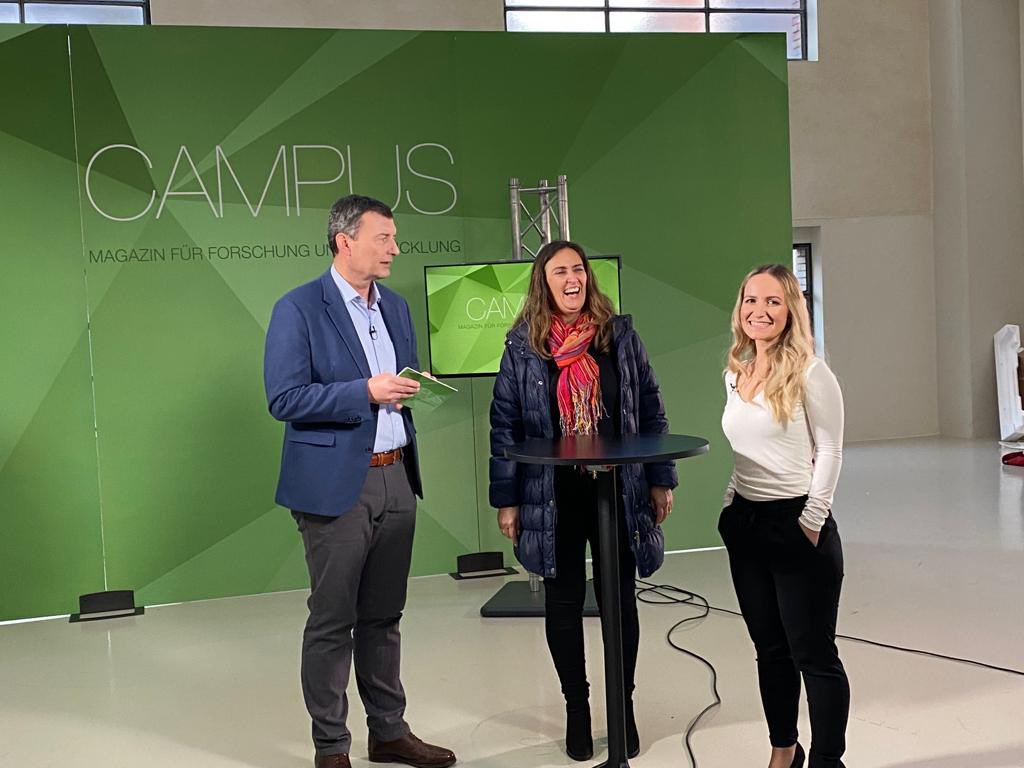 Yesterday I was invited for the first time in a TV studio to talk about our research ☺️ It was such a nice experience. Had a lot of fun with the best film team #nicsmedia