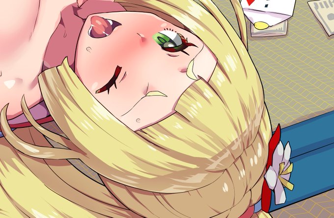 新年でお年玉もたっぷりなリーリエちゃん絵完成。渋R-18とニジエにそれぞれうpりました。渋では通常カラー、ニジエではEXカラーにしています。最寄りのSNSでどうぞ。 