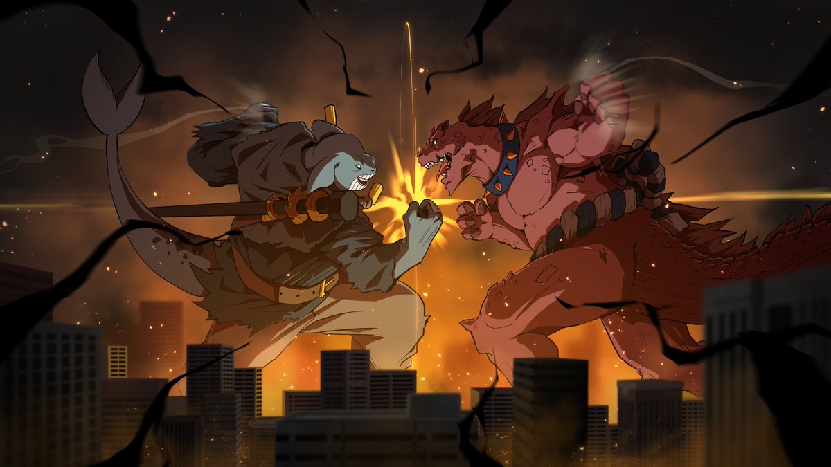 ⚠️[DANGER]⚠️

Jun has set his sights on Kohaishita, Luckily the Kaiju king was there to help us..

He left some gifts for you:

➱ 2 KNK's WL
➱ 1 Free NFT from Kaiju Kingz.

➱ RT &amp; Like this tweet
➱ Follow @kujiranokonton &amp; <a href="/KaijuKingz/">KaijuKingz</a> 
➱ Join: discord.gg/kujiranokonton