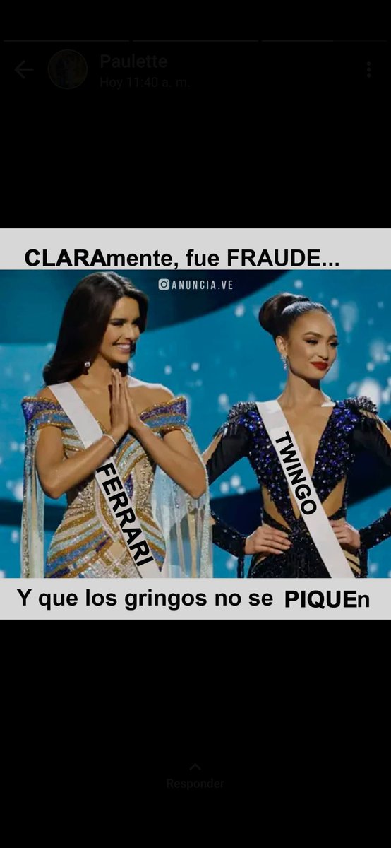 Yeni_Star's tweet photo. También fue injusto para Miss Colombia @shakira #MissUniverse #ShakiraBZRP https://t.co/8tnheJnjD0