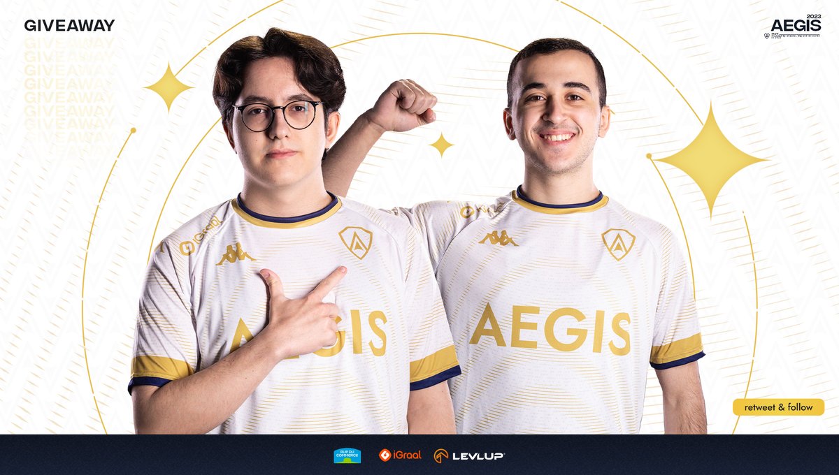 Team_Aegis_'s tweet image. ⚪ GIVEAWAY MAILLOT 2023 🟡

Pour fêter notre arrivée en LFL et notre nouvelle collection, on vous fait gagner un maillot AEGIS 2023 !

Pour participer, rien de plus simple : Follow @Team_Aegis_ et RT ce tweet 🤍💛

Bonne chance à tous !