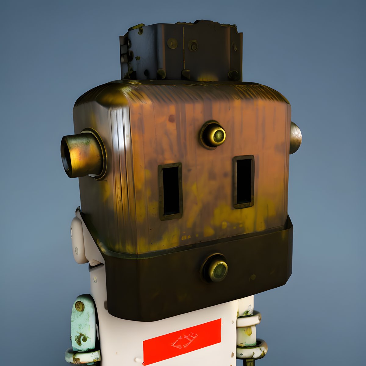 Looking a bit sooty from the heat of atmospheric re-entry...first orbital test of the flight mode upgrade from <a href="/bilt_ai/">BILT</a>  was a resounding success! BILT's proprietary alloy makes reusable space flight for <a href="/MeebitsNFTs/">Meebits</a> a reality.