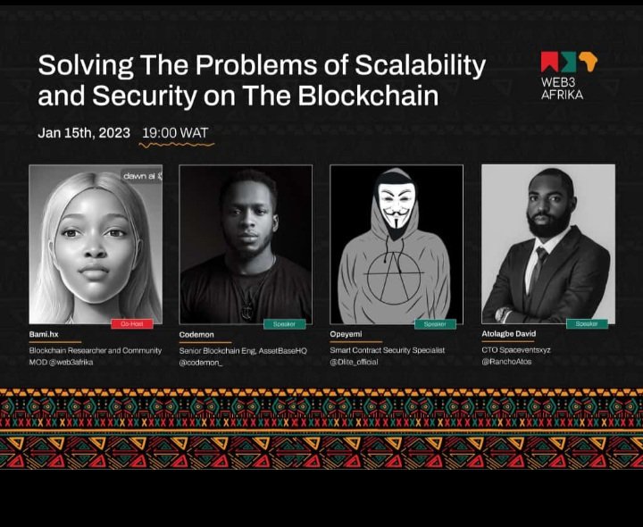 web3afrika's tweet image. #Web3Twitter 😊

Less than an hour to go for  another #Web3AfrikaSpaces 🙌 🔥🚀🔥

 here is the link 😊🤭

Join us by 7pm WAT  😀