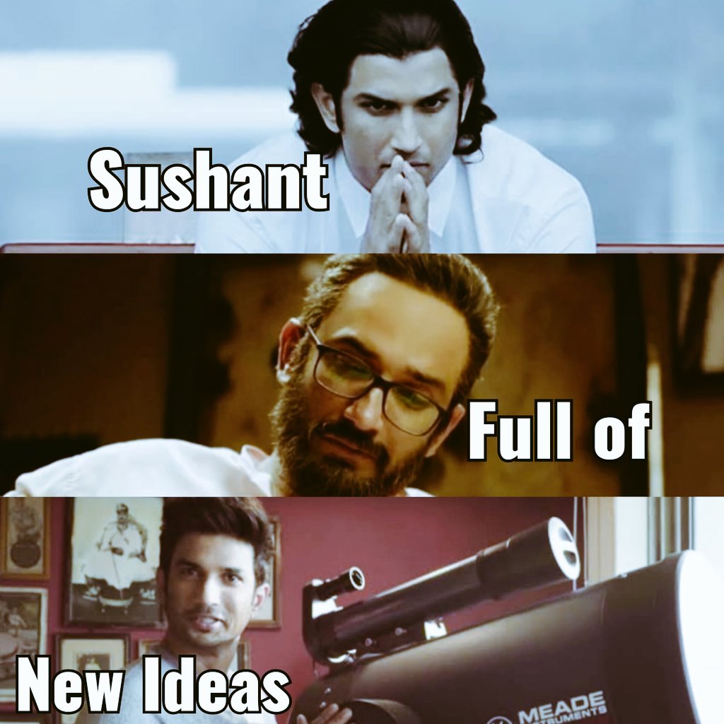 SSR4planet's tweet image. Date :- 15/1/2023
ETL :- 👉 Sushant Full of New Ideas 👈

Yes, he was that much of innovative,intellectual &amp;amp; intelligent.... 

@itsSSR

 #westandwithssrfamily #immortalsushant #revolution4ssr #kedarnath #remember #justice4ssr 

#Countdown2SushantDay 
#SushantMonth