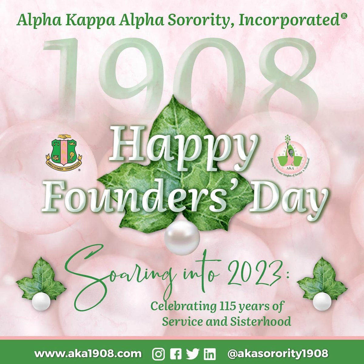 CynthiaSaidIt's tweet image. #AlphaKappaAlphaSororityInc #AKA1908 #FirstandFinest #PrettyInPearls